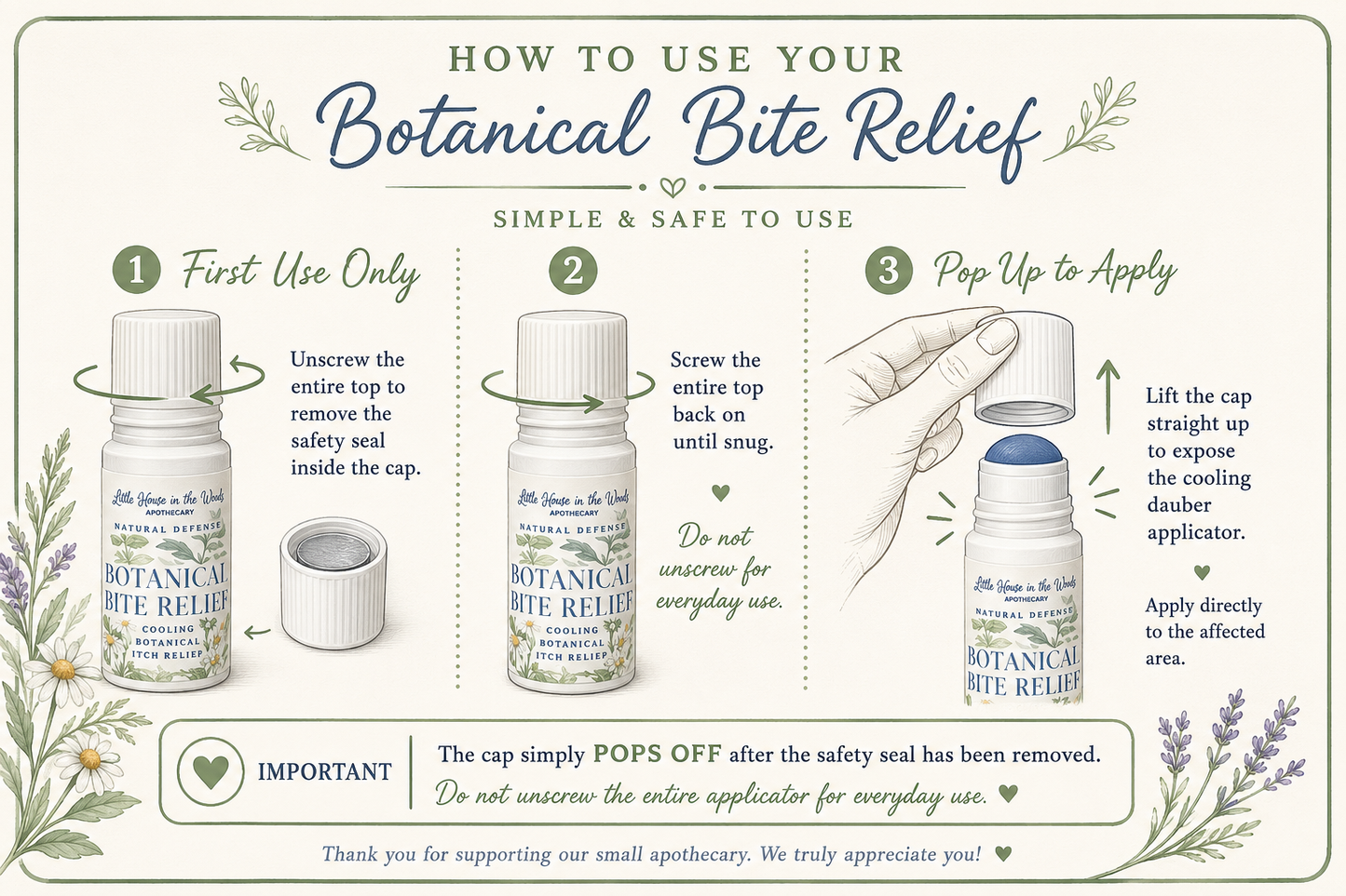 Stop The Itch Botanical Bug Bite Relief