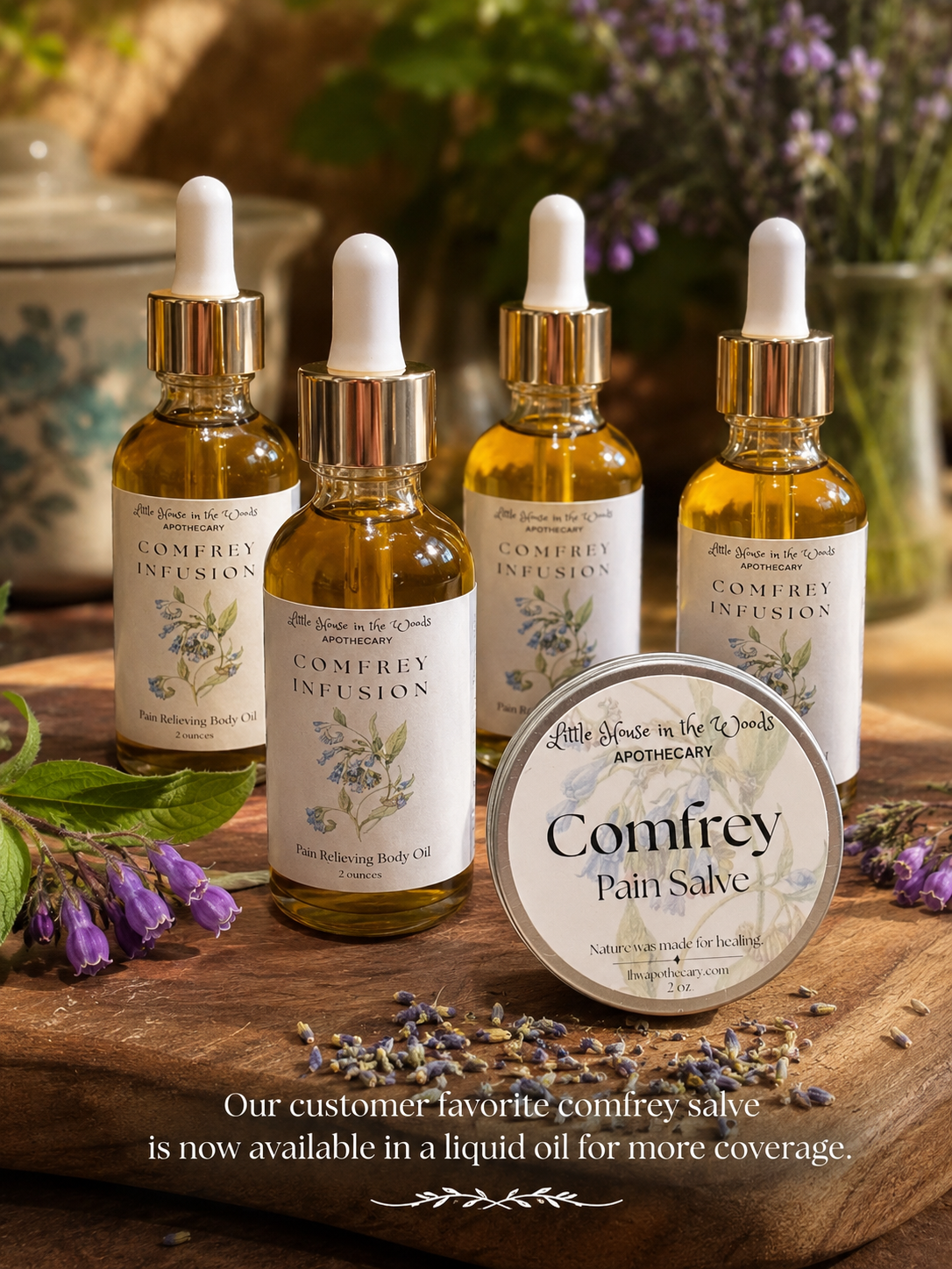 Comfrey Infusion Botanical Relief Oil