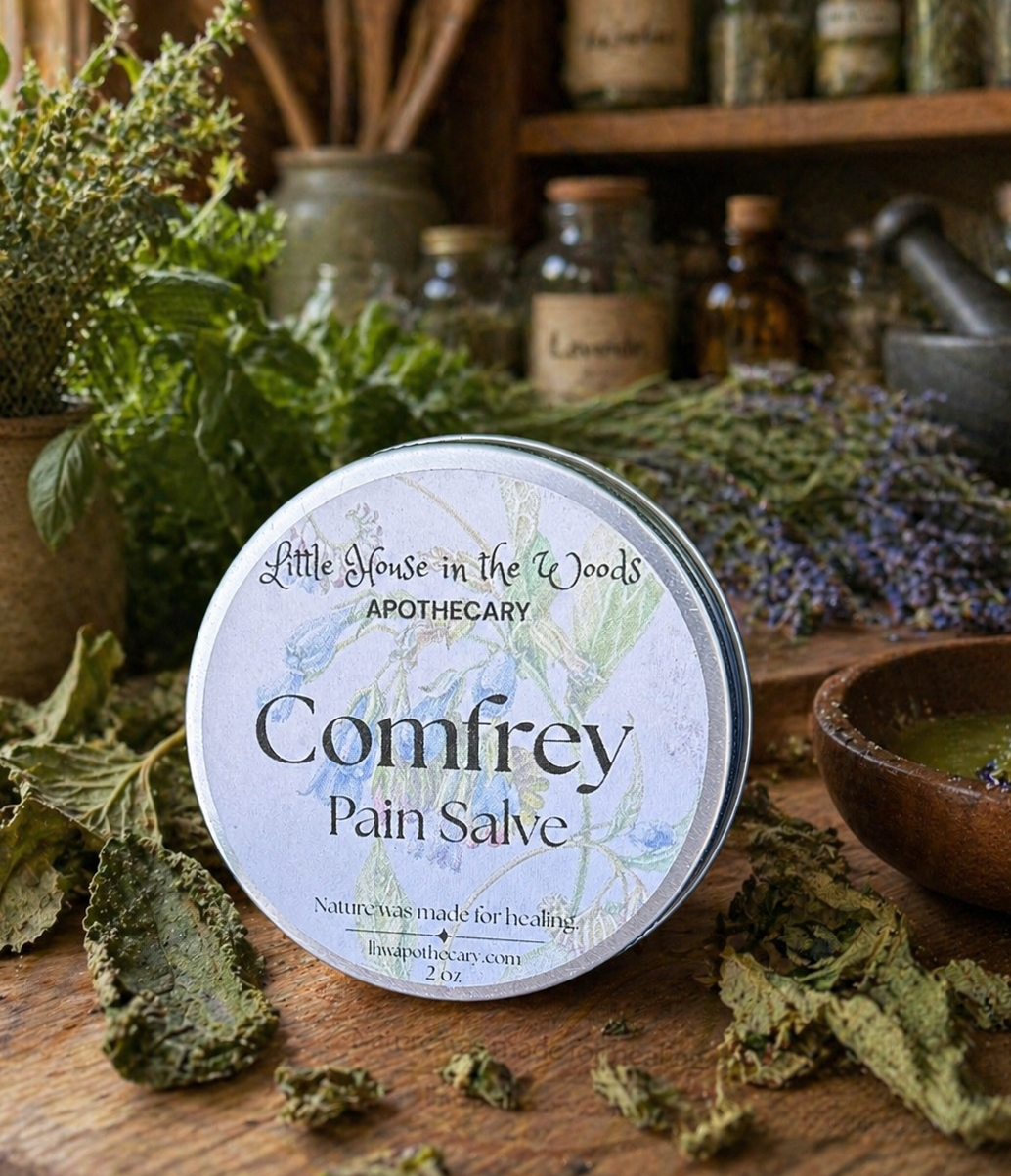 Comfrey Herbal  Pain Relief Salve – All-Natural Muscle & Joint Support